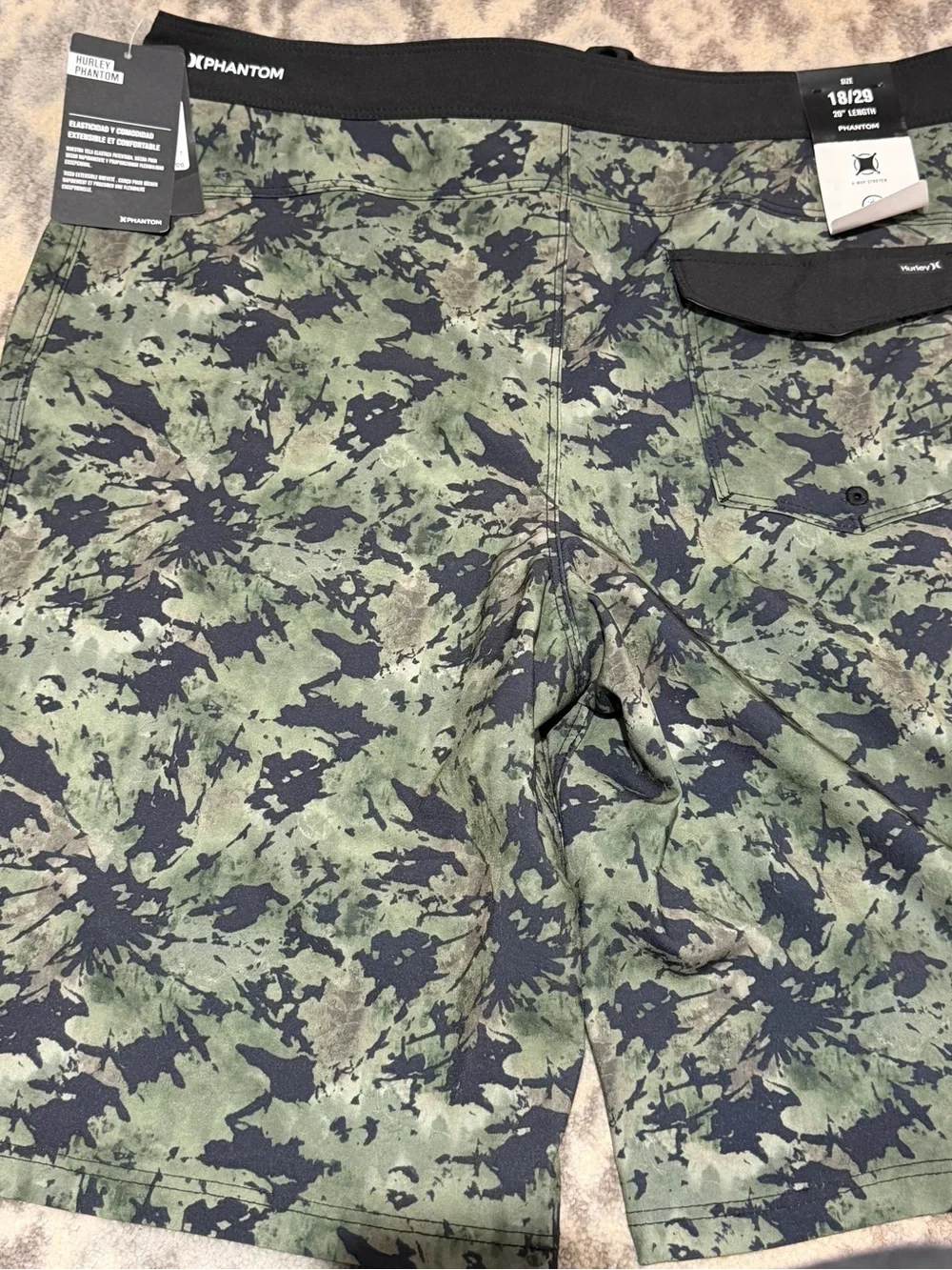 Hurley classic camo